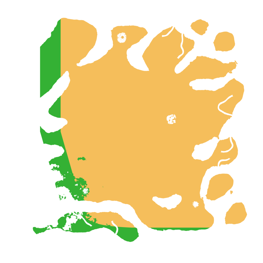 Biome Rust Map: Procedural Map, Size: 4000, Seed: 1011998