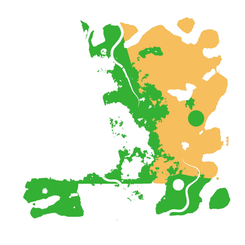 Biome Rust Map: Procedural Map, Size: 4000, Seed: 1011998