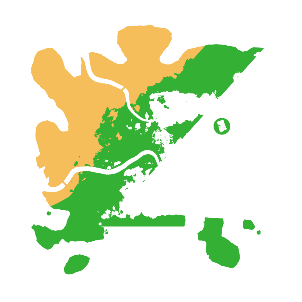 Biome Rust Map: Procedural Map, Size: 2900, Seed: 47821568