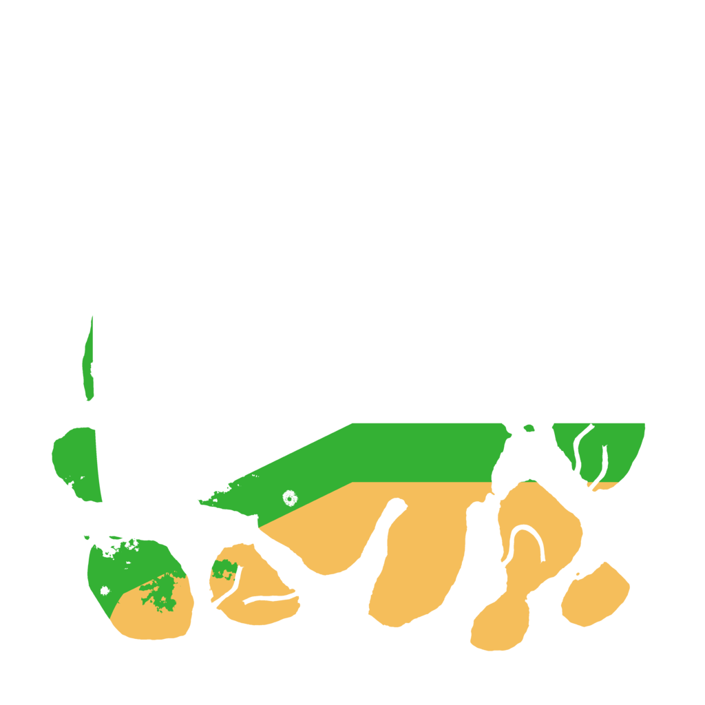 Biome Rust Map: Procedural Map, Size: 3500, Seed: 35785