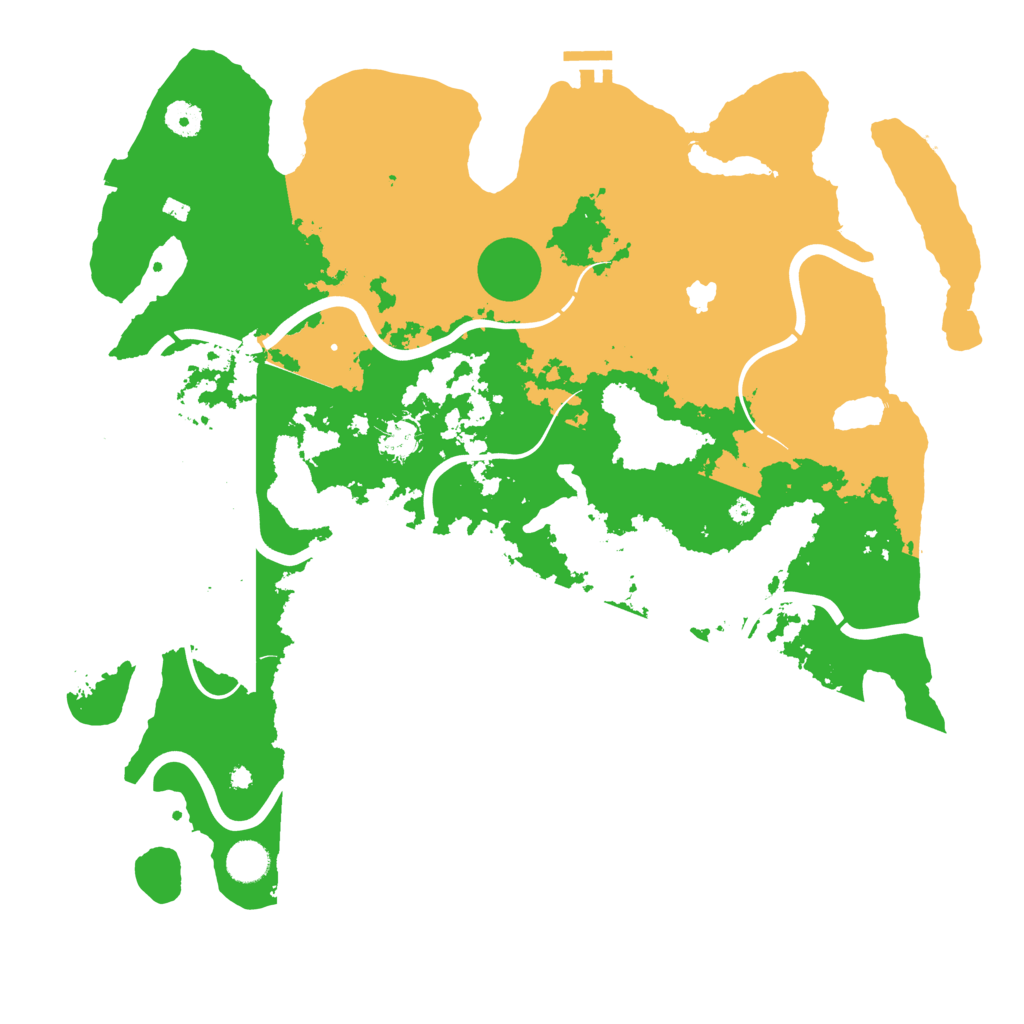 Biome Rust Map: Procedural Map, Size: 4250, Seed: 9324550