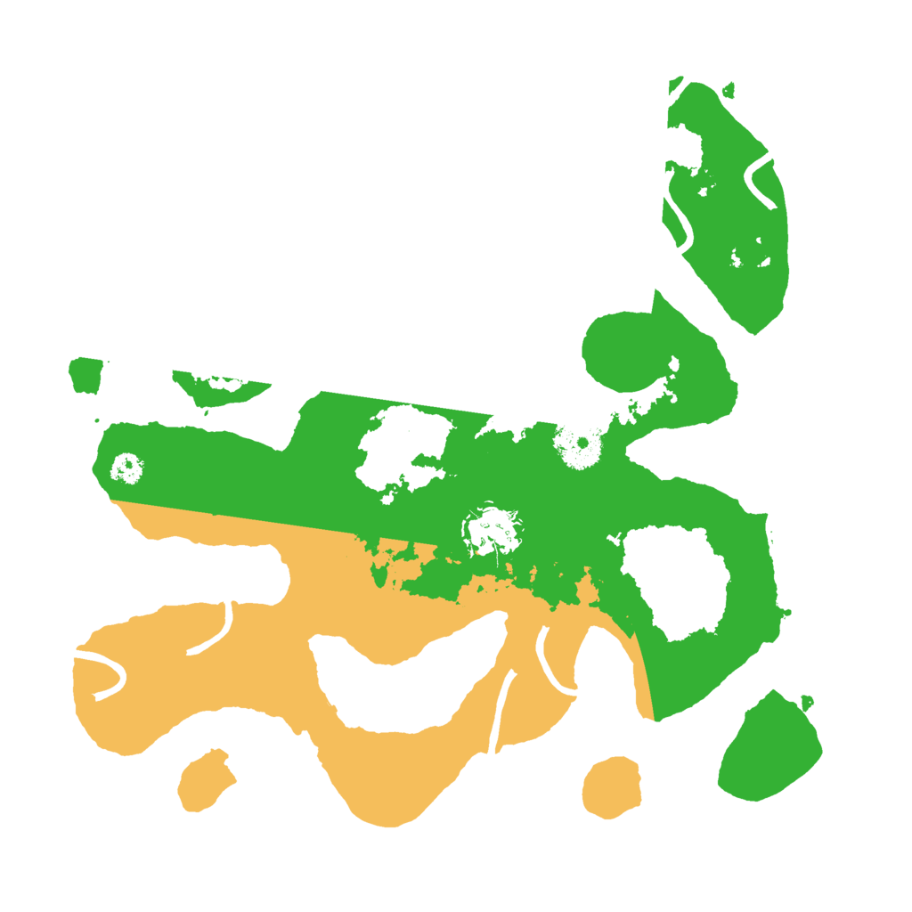 Biome Rust Map: Procedural Map, Size: 3000, Seed: 896357780