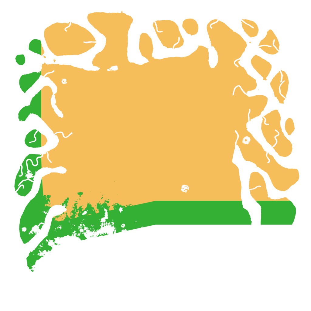 Biome Rust Map: Procedural Map, Size: 6000, Seed: 78898705