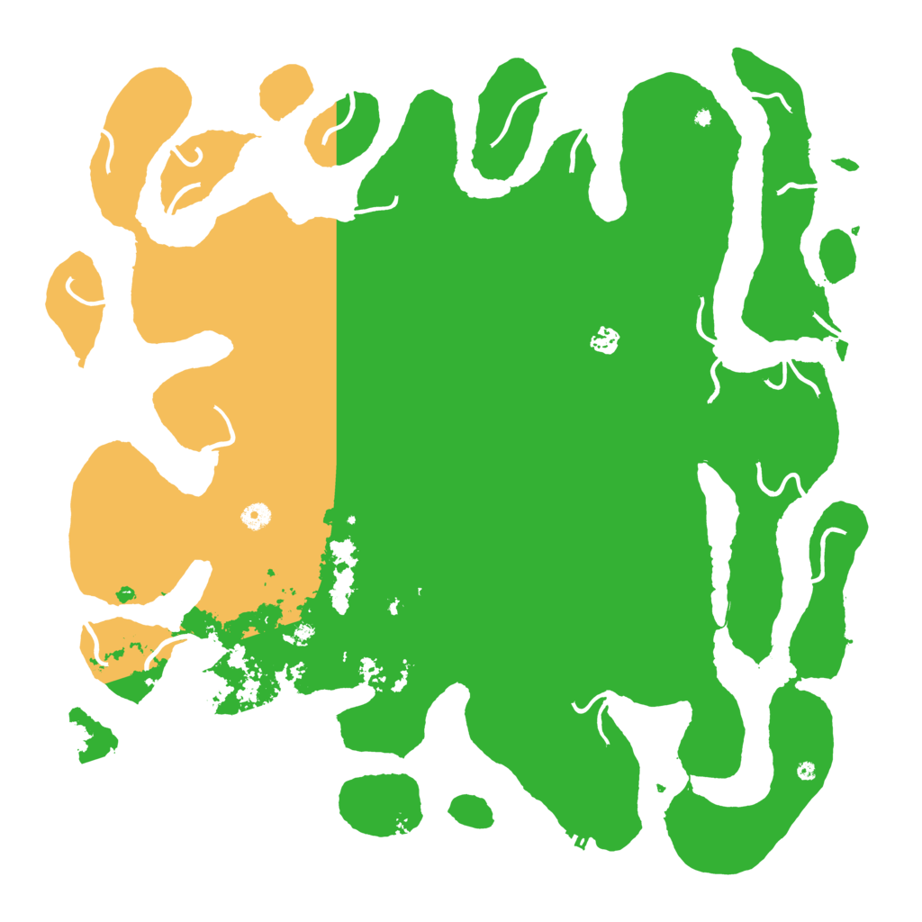 Biome Rust Map: Procedural Map, Size: 5000, Seed: 21564