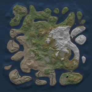 Thumbnail Rust Map: Procedural Map, Size: 4550, Seed: 1337, 15 Monuments