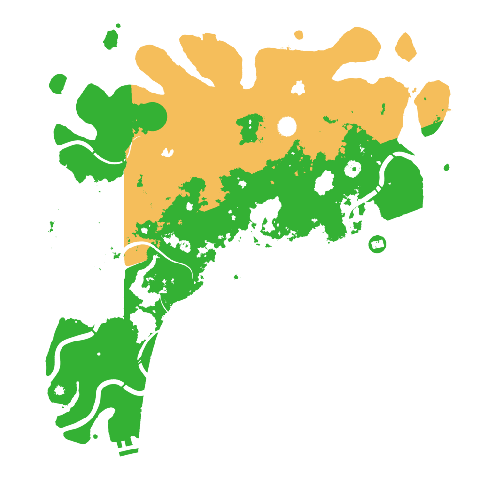 Biome Rust Map: Procedural Map, Size: 4500, Seed: 1683593304