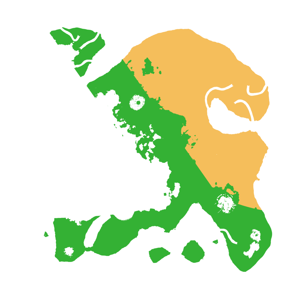 Biome Rust Map: Procedural Map, Size: 3000, Seed: 1689242281