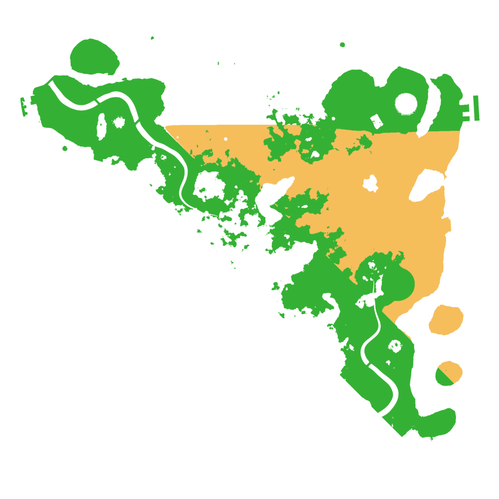 Biome Rust Map: Procedural Map, Size: 4000, Seed: 2042912759
