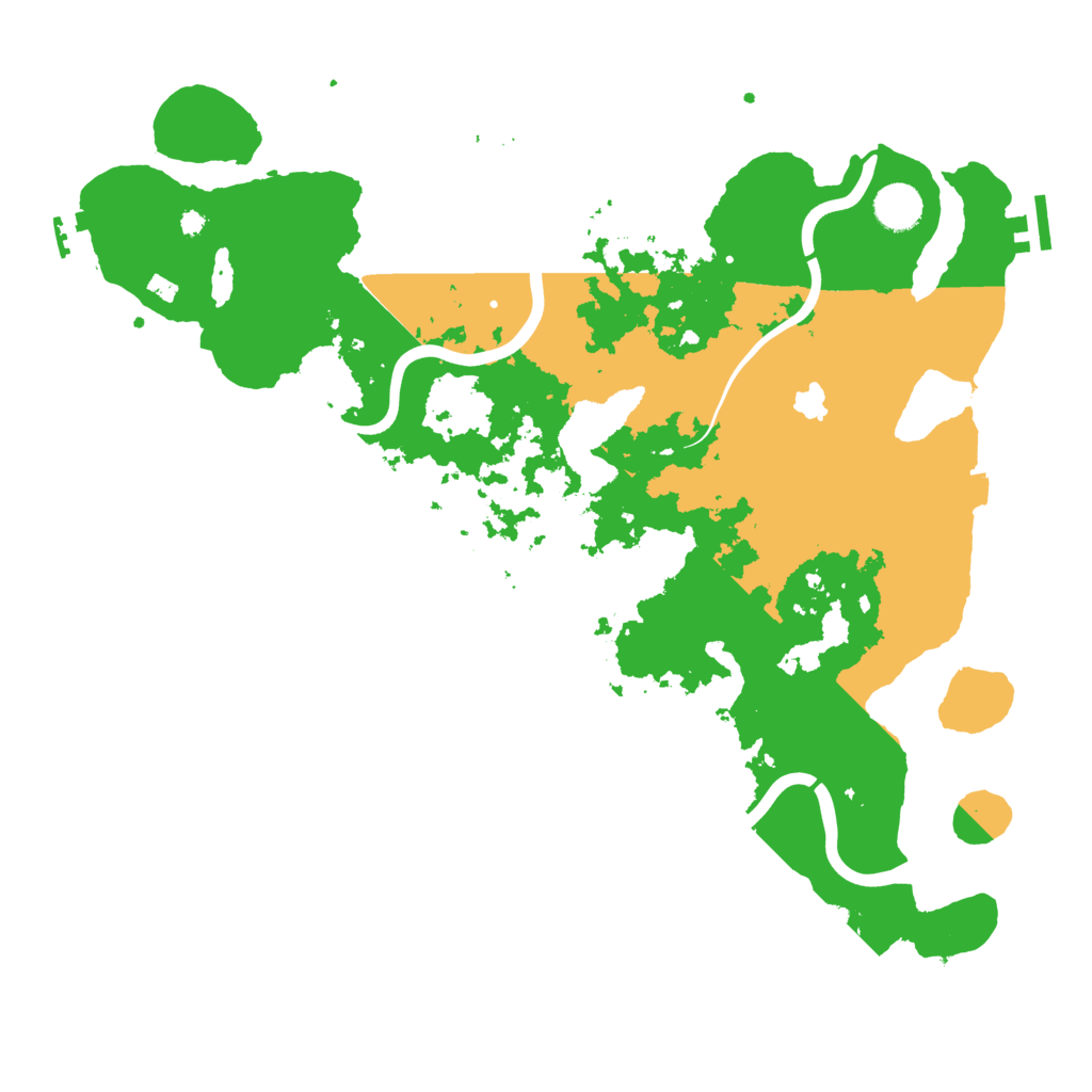 Biome Rust Map: Procedural Map, Size: 4000, Seed: 2042912759