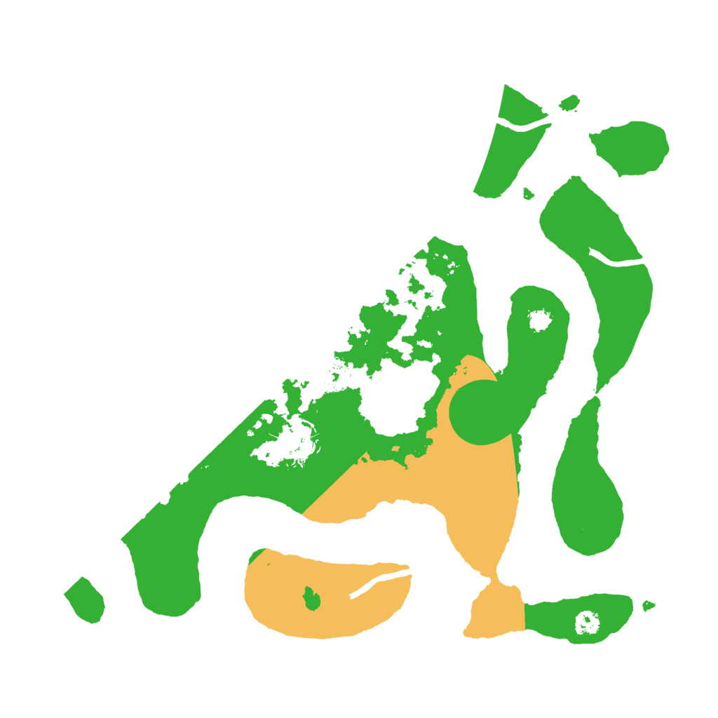 Biome Rust Map: Procedural Map, Size: 3000, Seed: 347294333