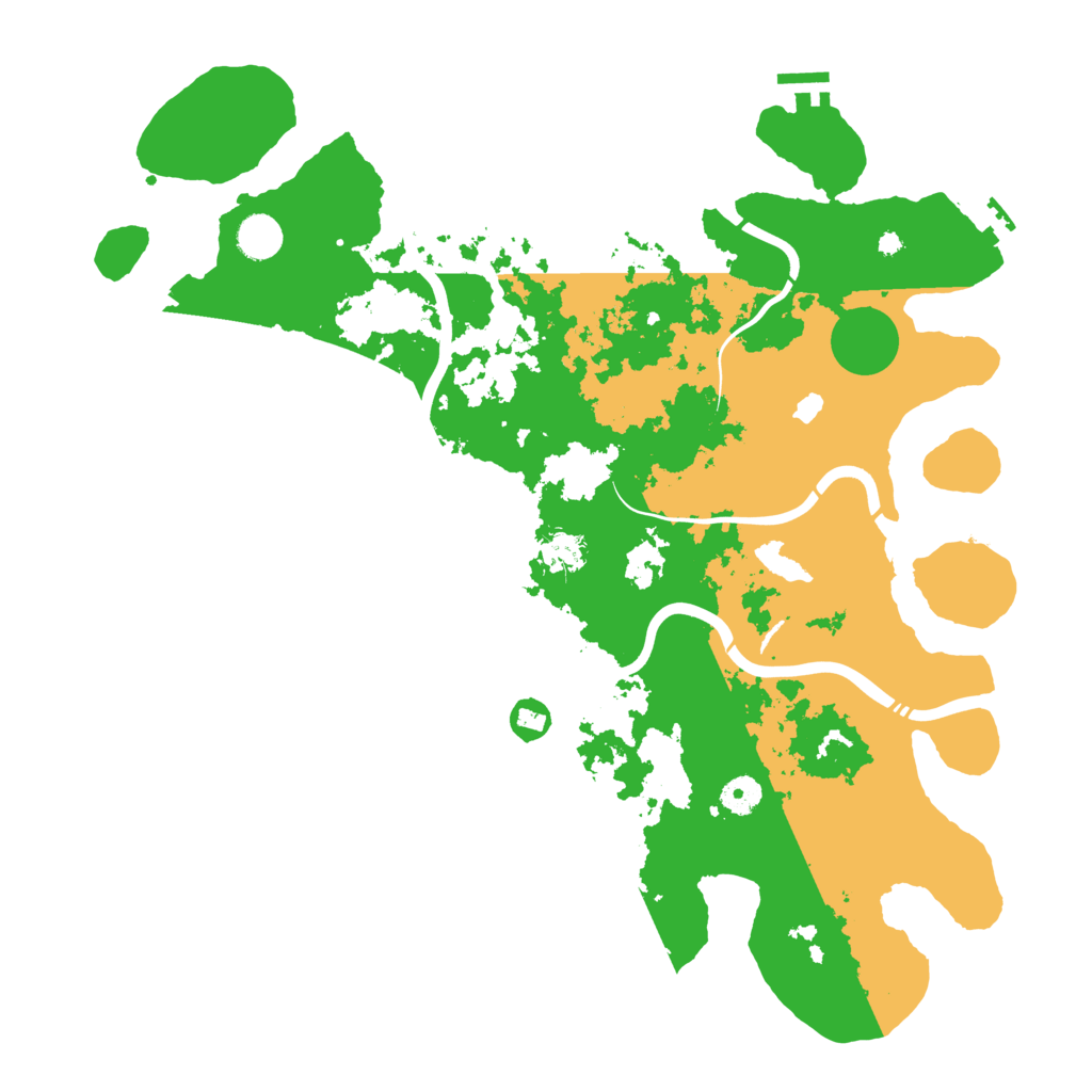 Biome Rust Map: Procedural Map, Size: 4250, Seed: 95627542