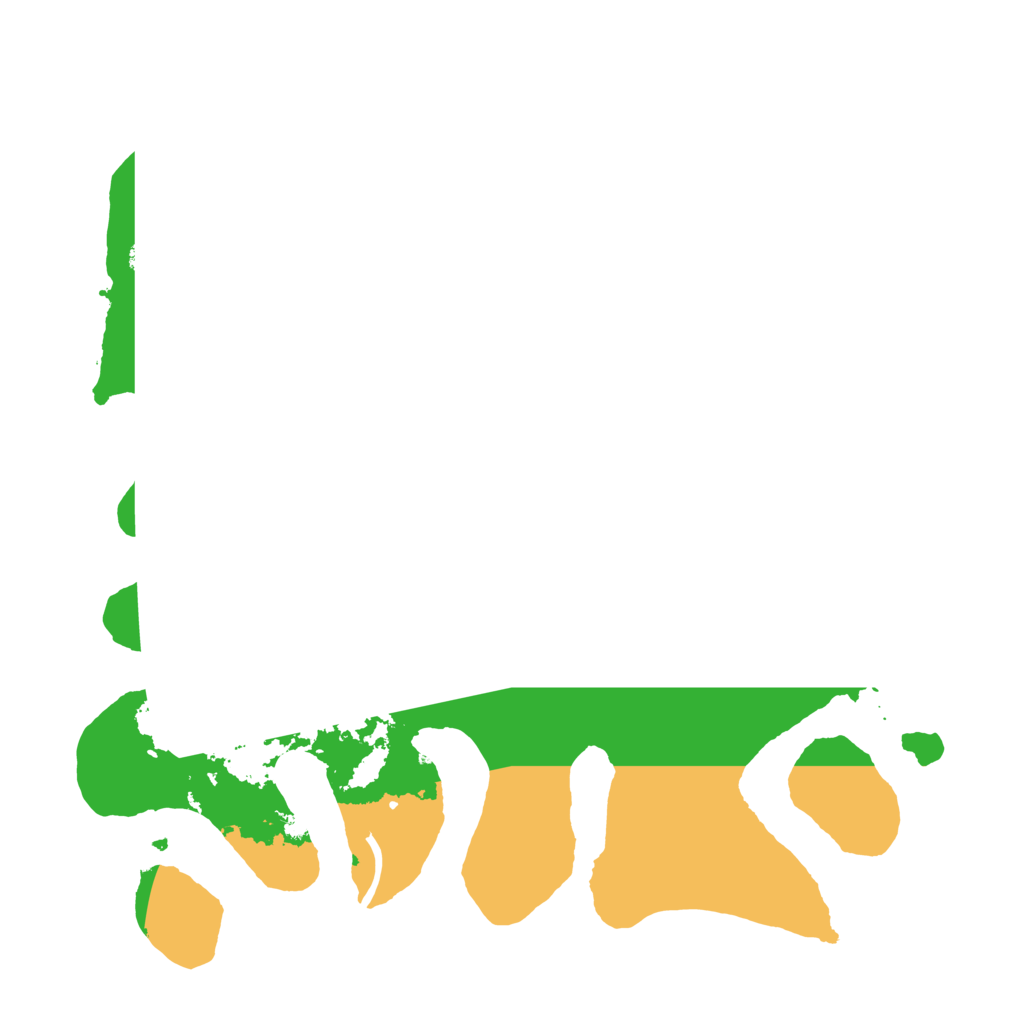 Biome Rust Map: Procedural Map, Size: 3500, Seed: 562192