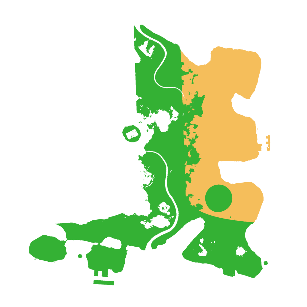 Biome Rust Map: Procedural Map, Size: 3000, Seed: 1906231555