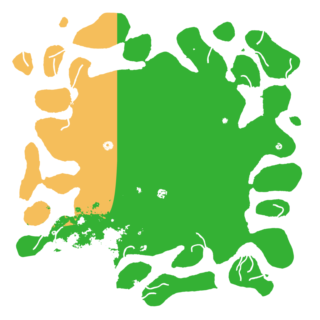 Biome Rust Map: Procedural Map, Size: 5000, Seed: 677589664