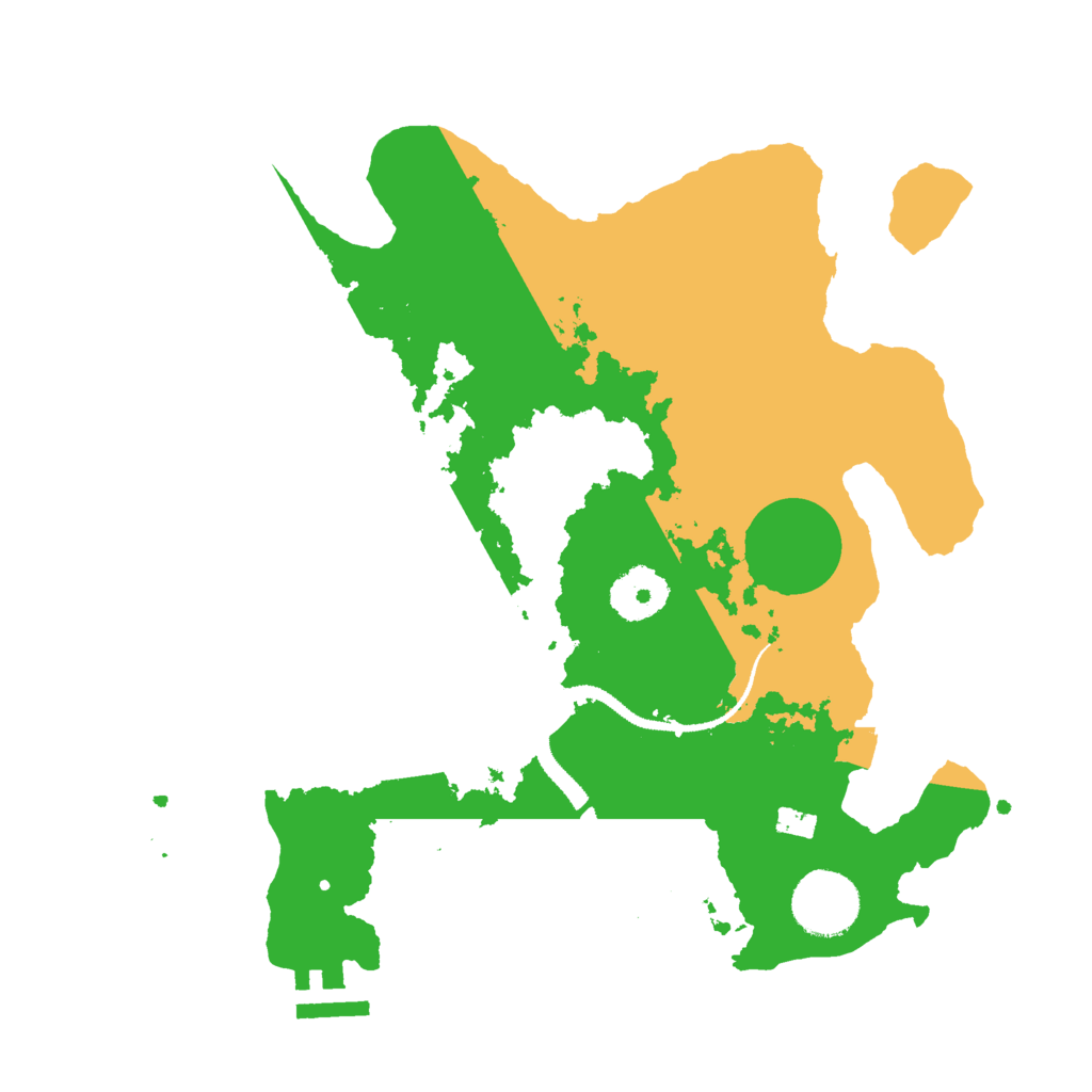 Biome Rust Map: Procedural Map, Size: 3000, Seed: 973093