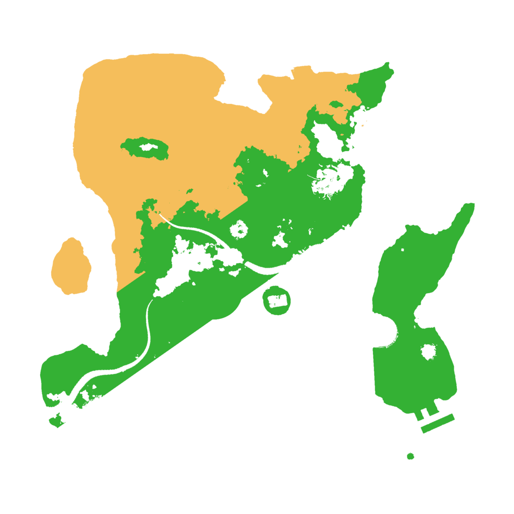 Biome Rust Map: Procedural Map, Size: 3000, Seed: 647691