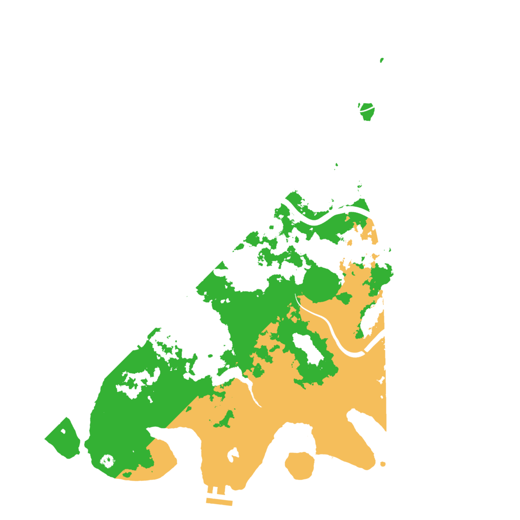 Biome Rust Map: Procedural Map, Size: 4000, Seed: 1498559178