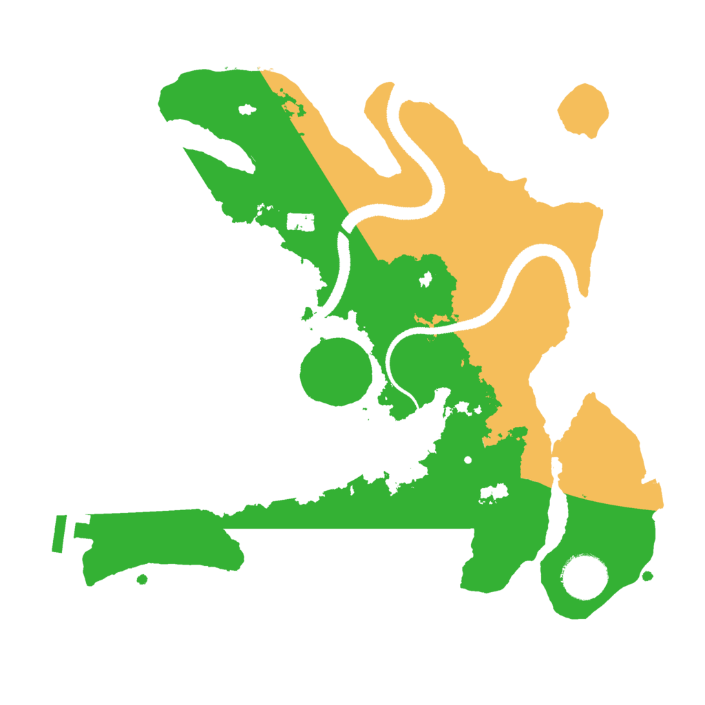 Biome Rust Map: Procedural Map, Size: 2750, Seed: 43635