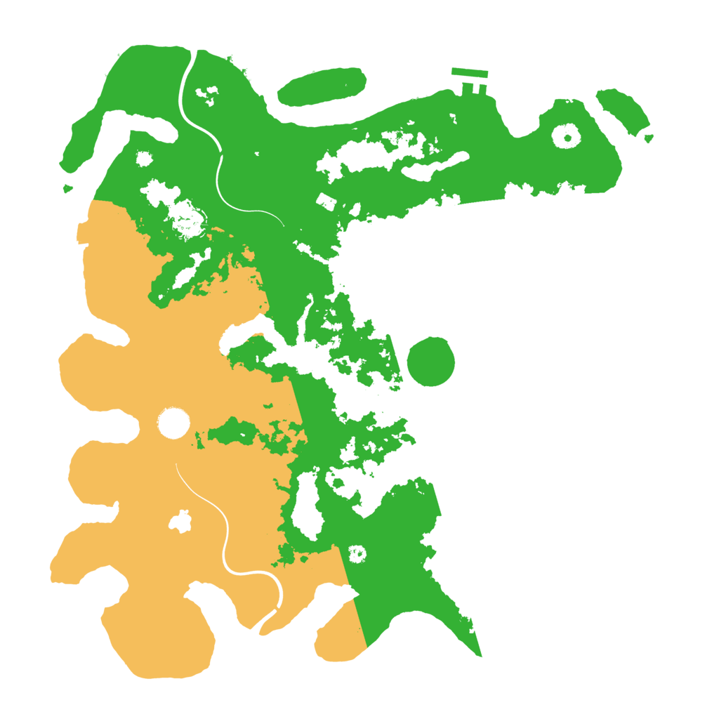 Biome Rust Map: Procedural Map, Size: 4000, Seed: 2147446940