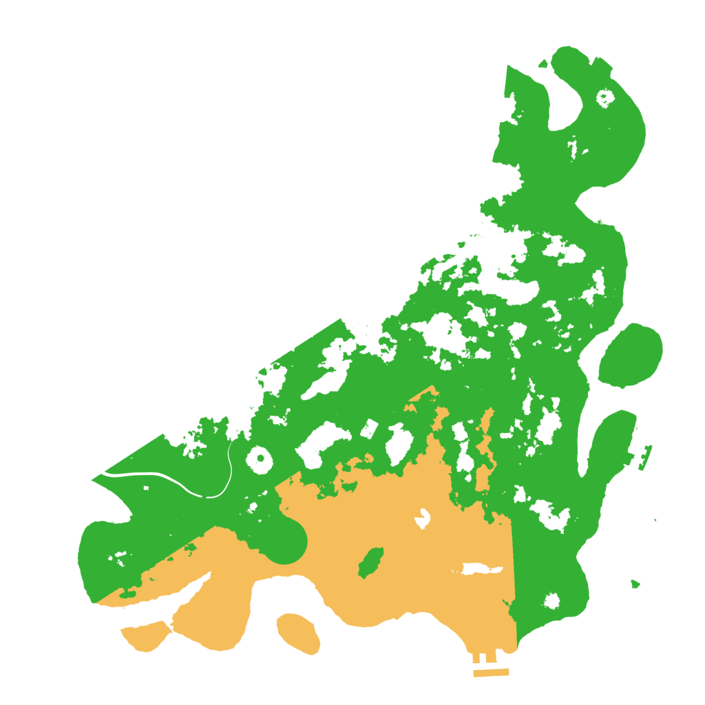 Biome Rust Map: Procedural Map, Size: 4000, Seed: 978979227