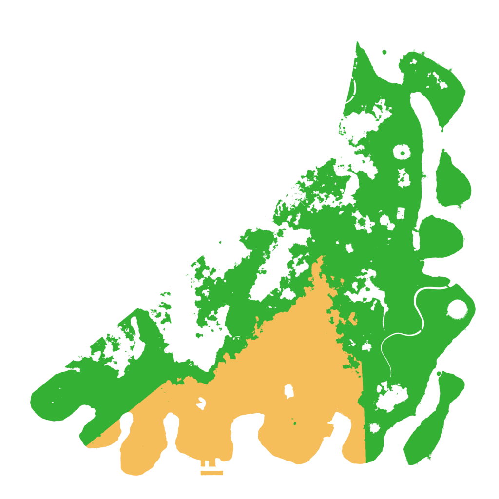 Biome Rust Map: Procedural Map, Size: 4500, Seed: 1502