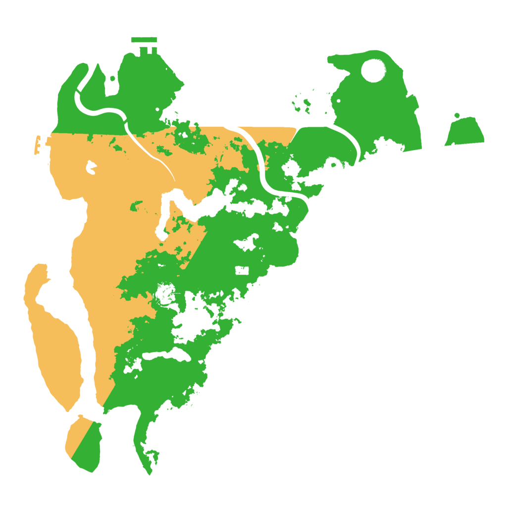 Biome Rust Map: Procedural Map, Size: 4000, Seed: 180321