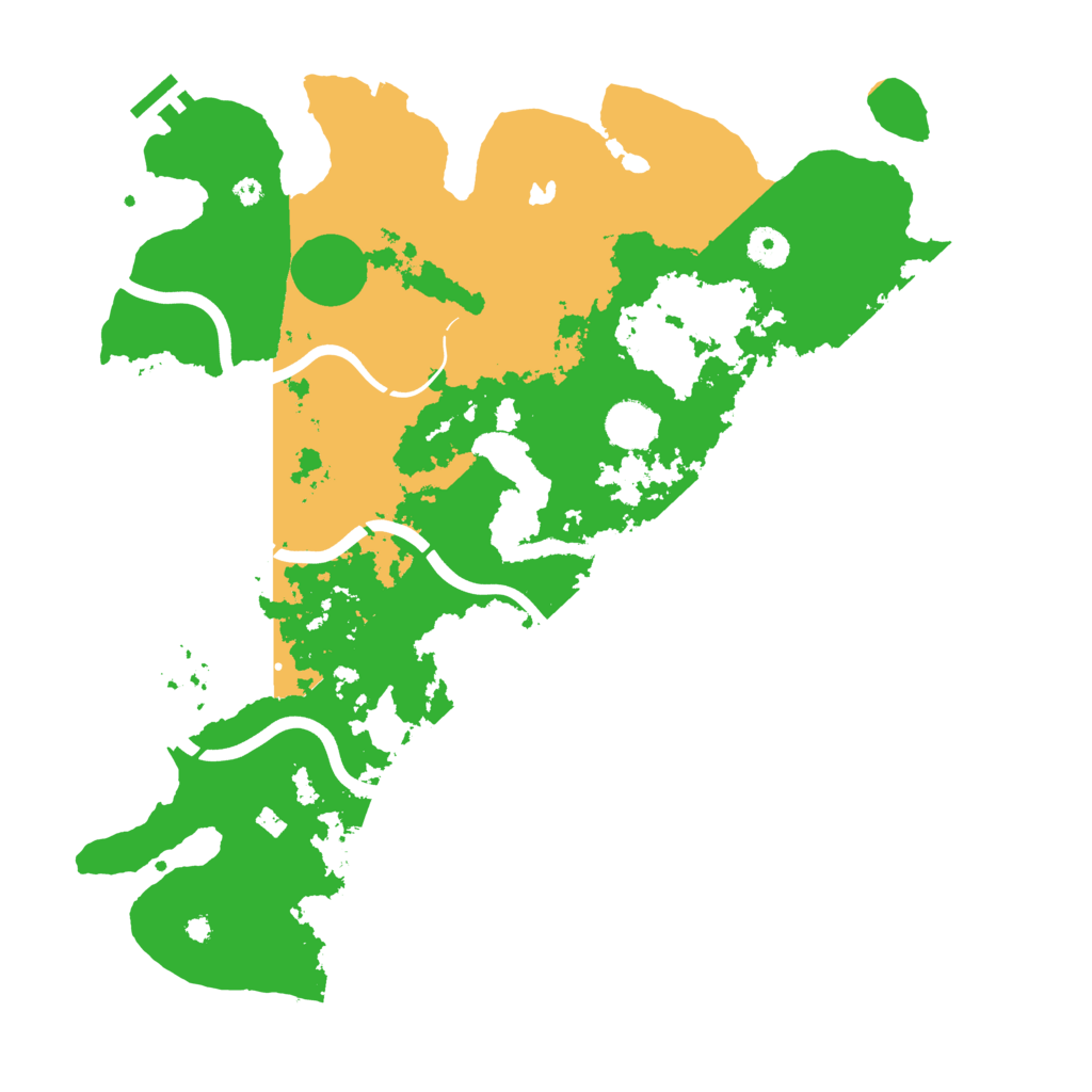 Biome Rust Map: Procedural Map, Size: 4000, Seed: 4378534