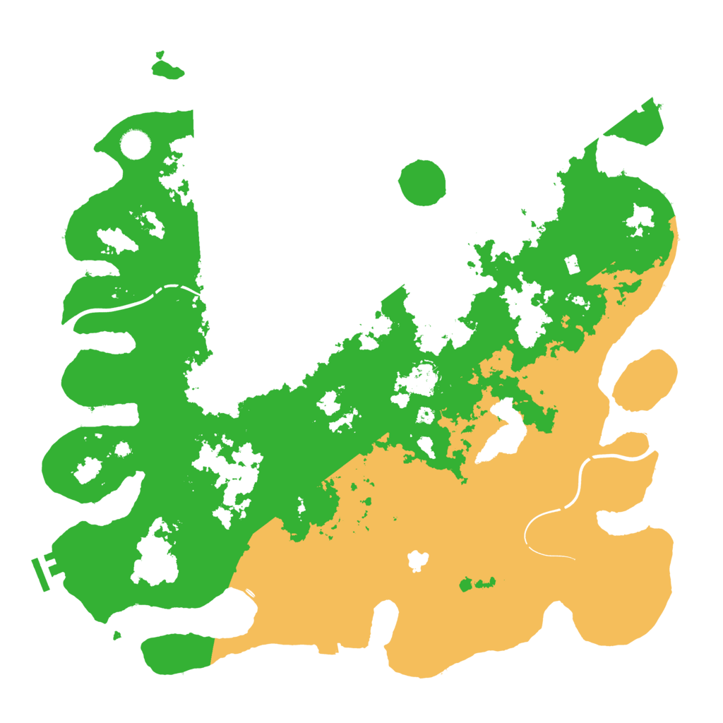 Biome Rust Map: Procedural Map, Size: 4250, Seed: 382569