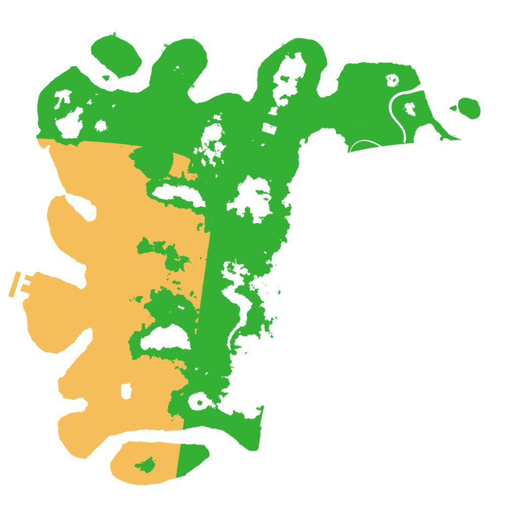 Biome Rust Map: Procedural Map, Size: 4000, Seed: 66585952