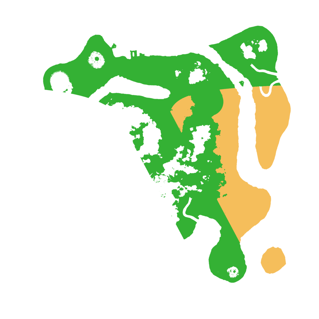 Biome Rust Map: Procedural Map, Size: 3000, Seed: 759024