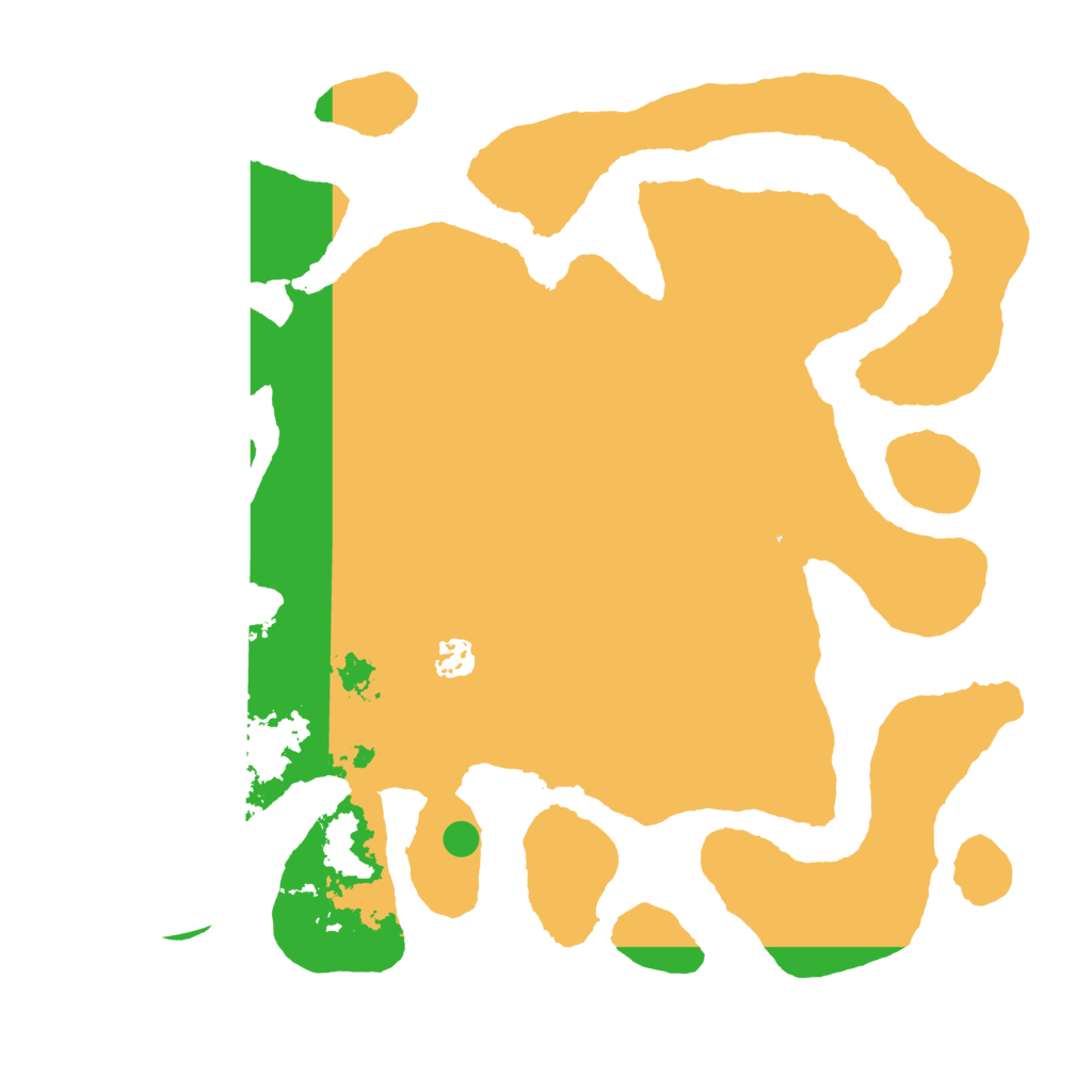 Biome Rust Map: Barren, Size: 4000, Seed: 536341