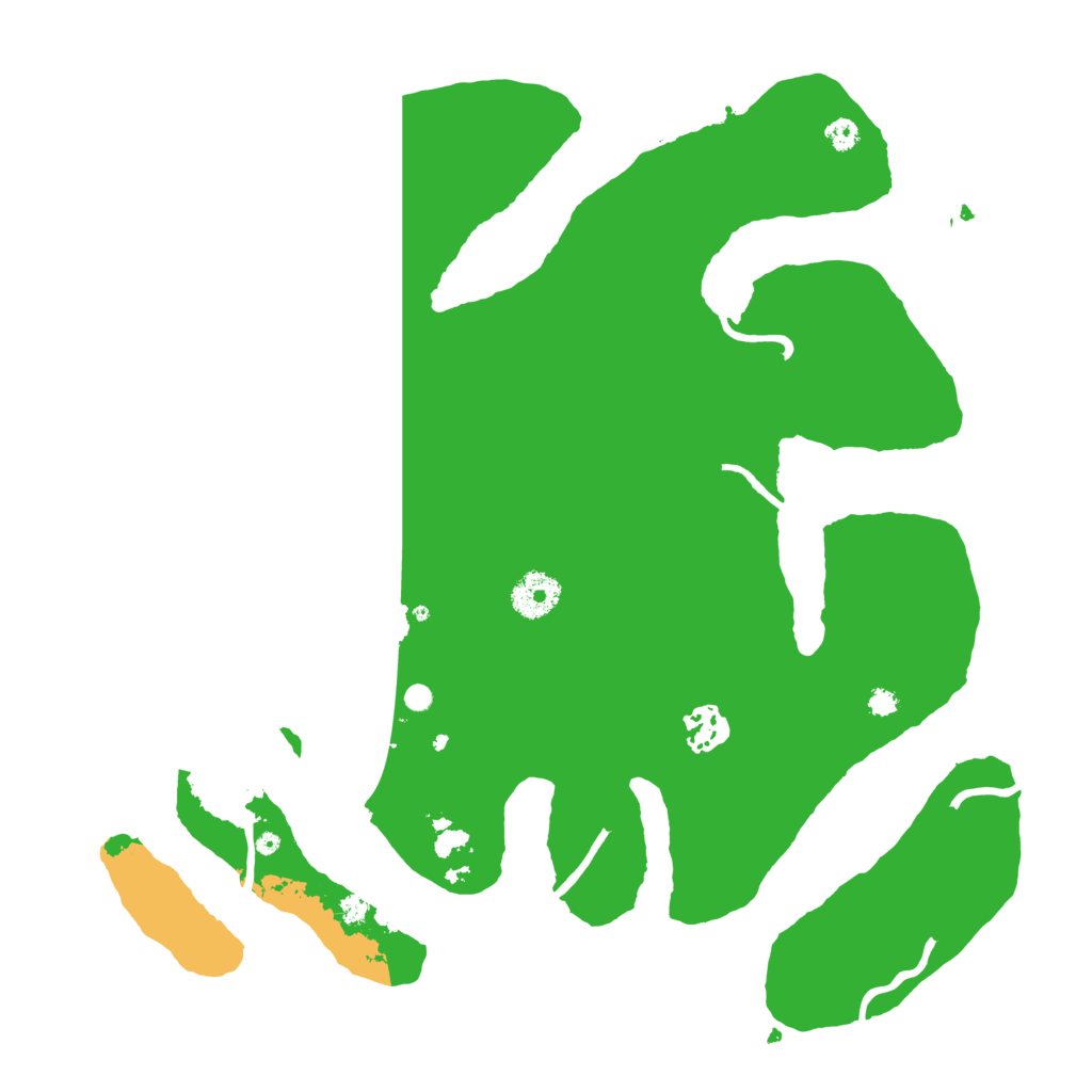 Biome Rust Map: Procedural Map, Size: 3500, Seed: 73098882