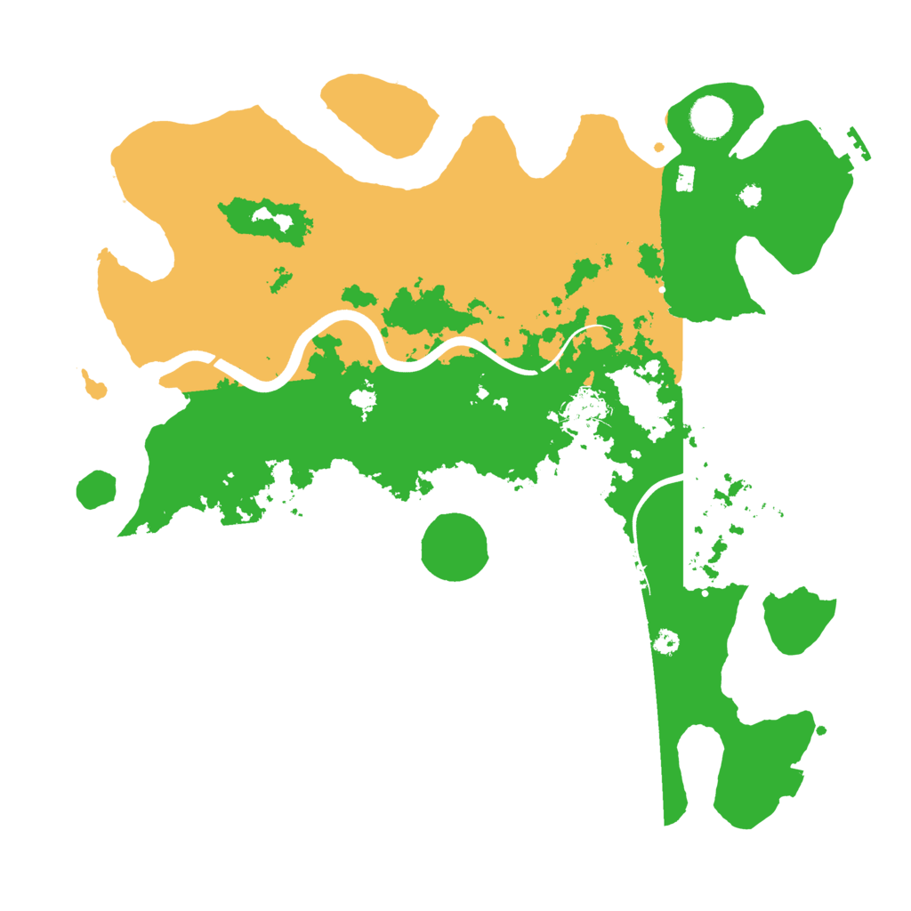 Biome Rust Map: Procedural Map, Size: 3750, Seed: 109504396