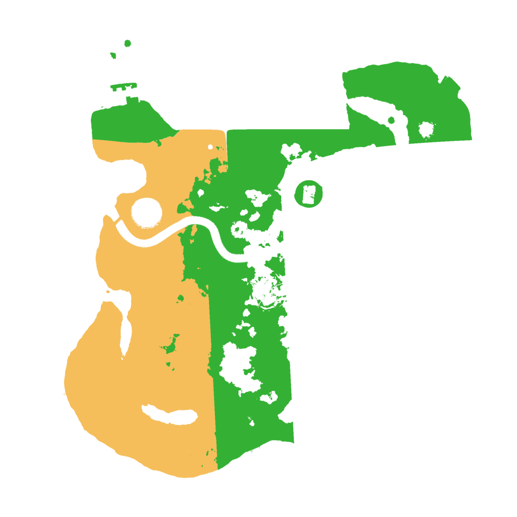 Biome Rust Map: Procedural Map, Size: 3000, Seed: 907989