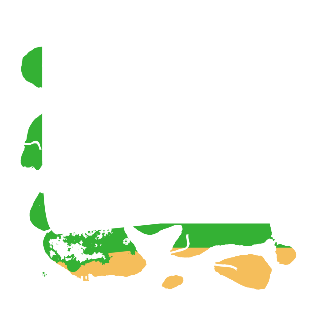 Biome Rust Map: Procedural Map, Size: 3500, Seed: 2086149291