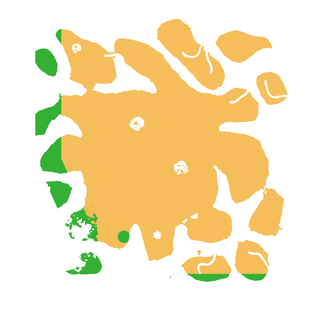 Biome Rust Map: Procedural Map, Size: 3400, Seed: 836429099