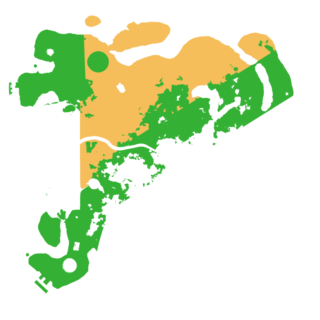 Biome Rust Map: Procedural Map, Size: 4000, Seed: 836429098
