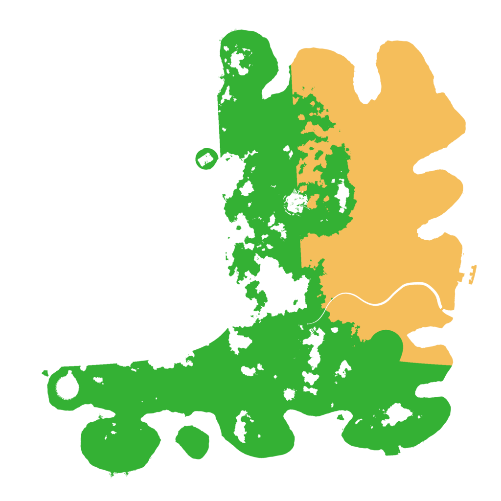 Biome Rust Map: Procedural Map, Size: 3850, Seed: 1852217923
