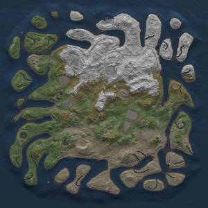 Thumbnail Rust Map: Procedural Map, Size: 4800, Seed: 1763750, 14 Monuments