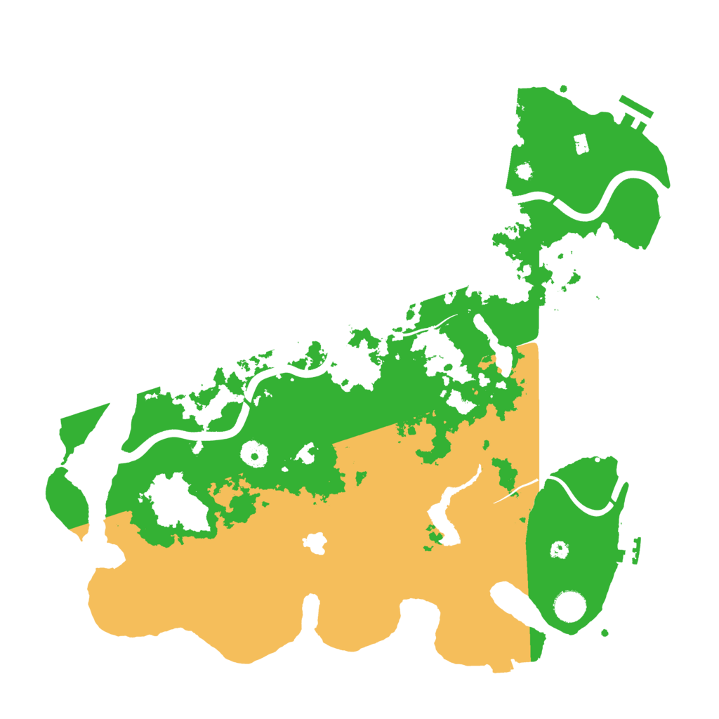 Biome Rust Map: Procedural Map, Size: 4000, Seed: 67738