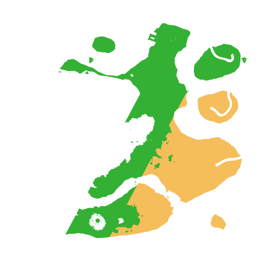 Biome Rust Map: Procedural Map, Size: 2500, Seed: 2137536834