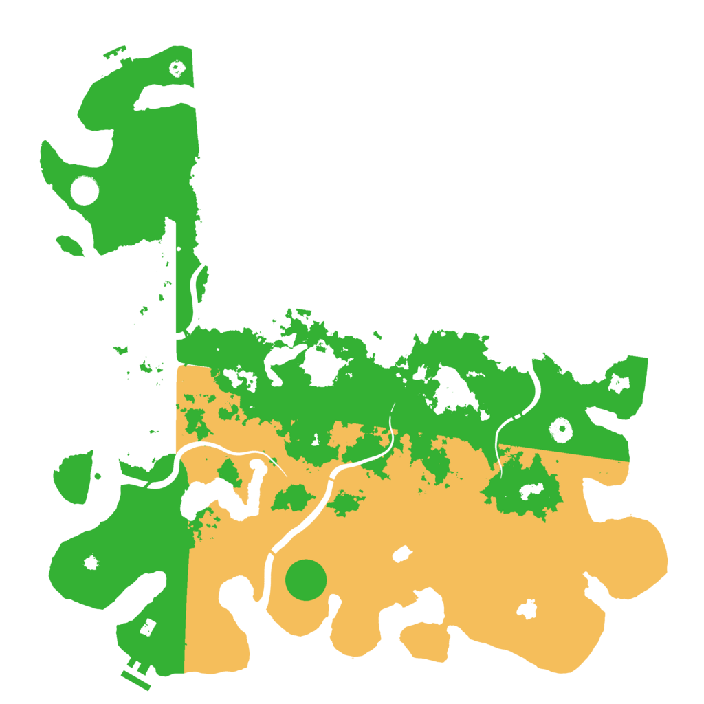 Biome Rust Map: Procedural Map, Size: 4500, Seed: 769167056