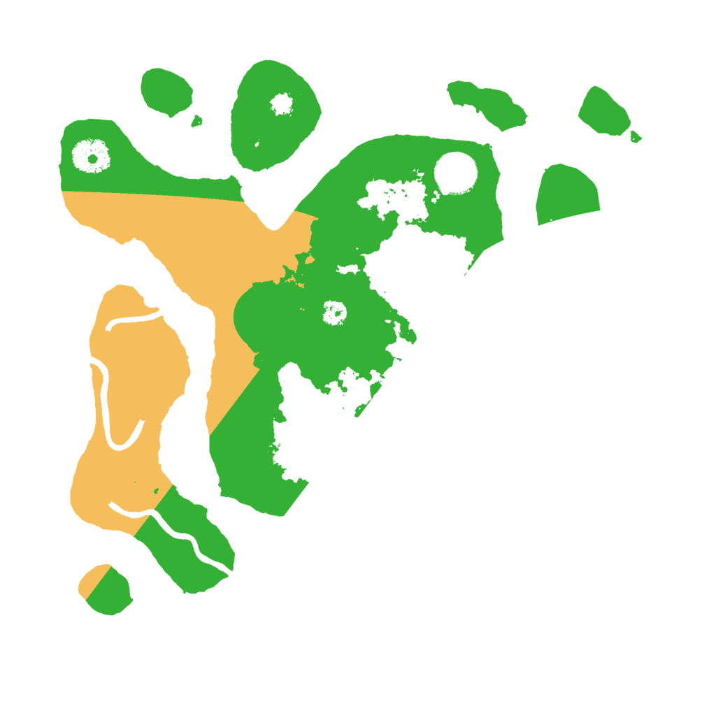 Biome Rust Map: Procedural Map, Size: 3000, Seed: 150000