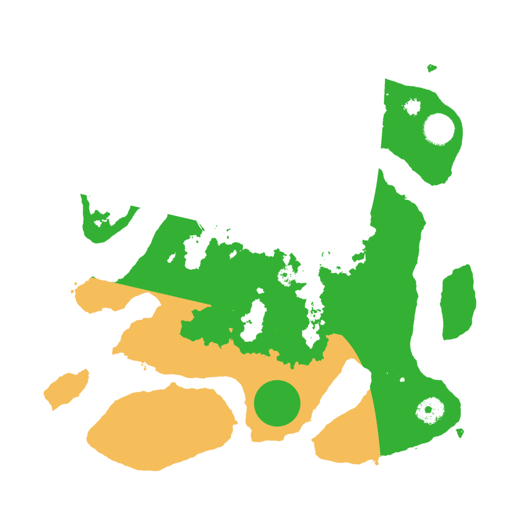 Biome Rust Map: Procedural Map, Size: 3000, Seed: 289637399