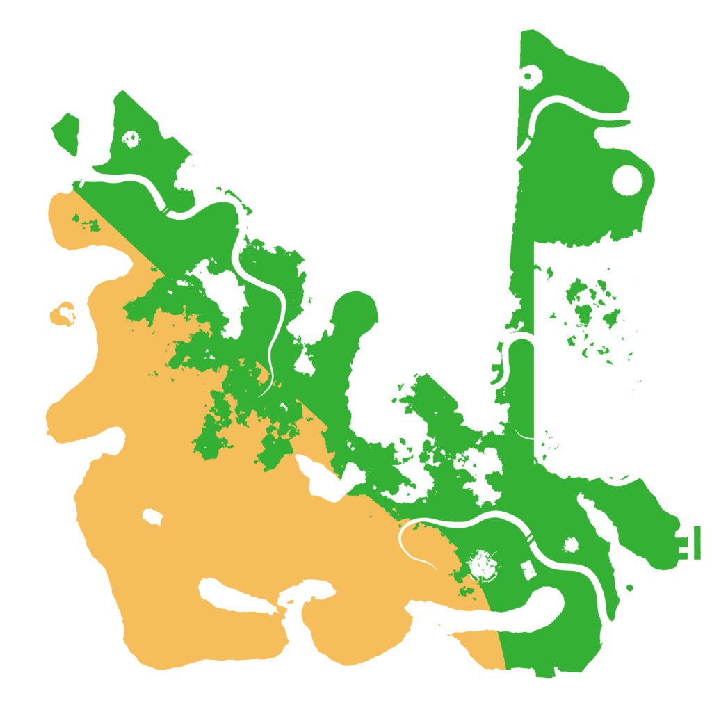 Biome Rust Map: Procedural Map, Size: 4300, Seed: 1793060121