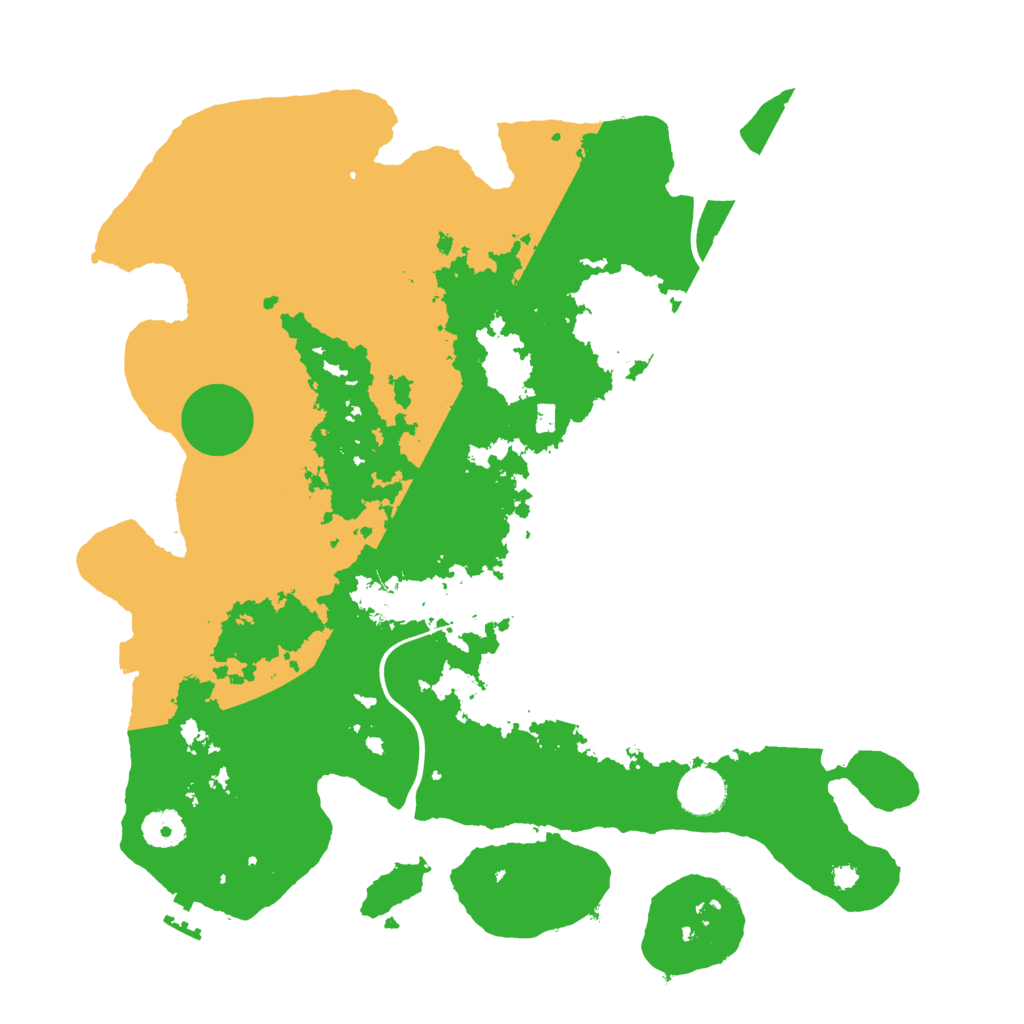 Biome Rust Map: Procedural Map, Size: 3750, Seed: 1077723321