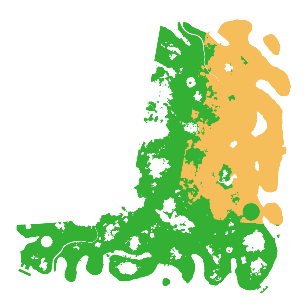 Biome Rust Map: Procedural Map, Size: 4750, Seed: 997133541