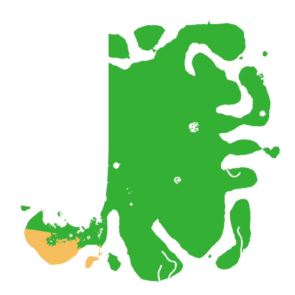 Biome Rust Map: Procedural Map, Size: 4300, Seed: 707838893