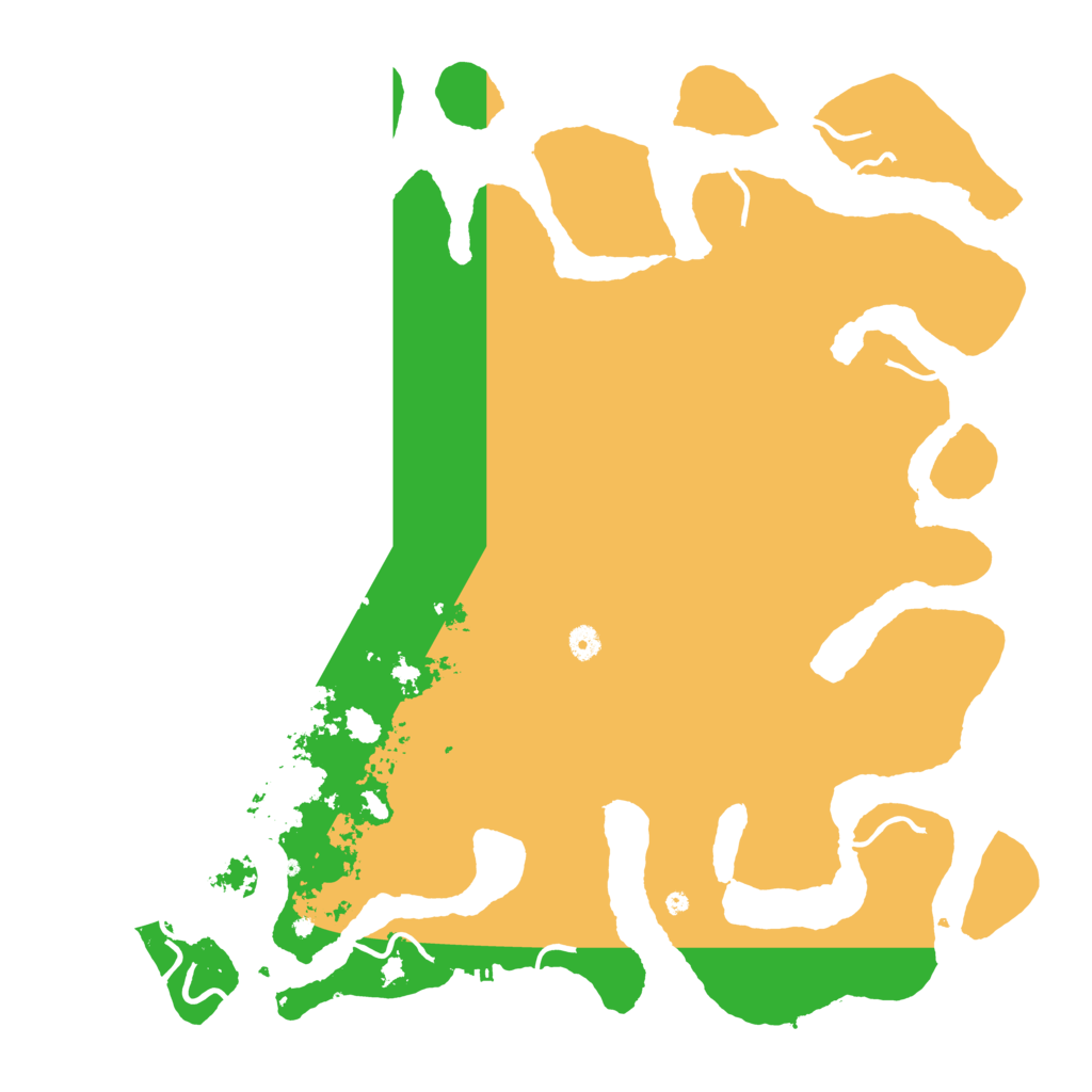 Biome Rust Map: Procedural Map, Size: 5000, Seed: 4082021