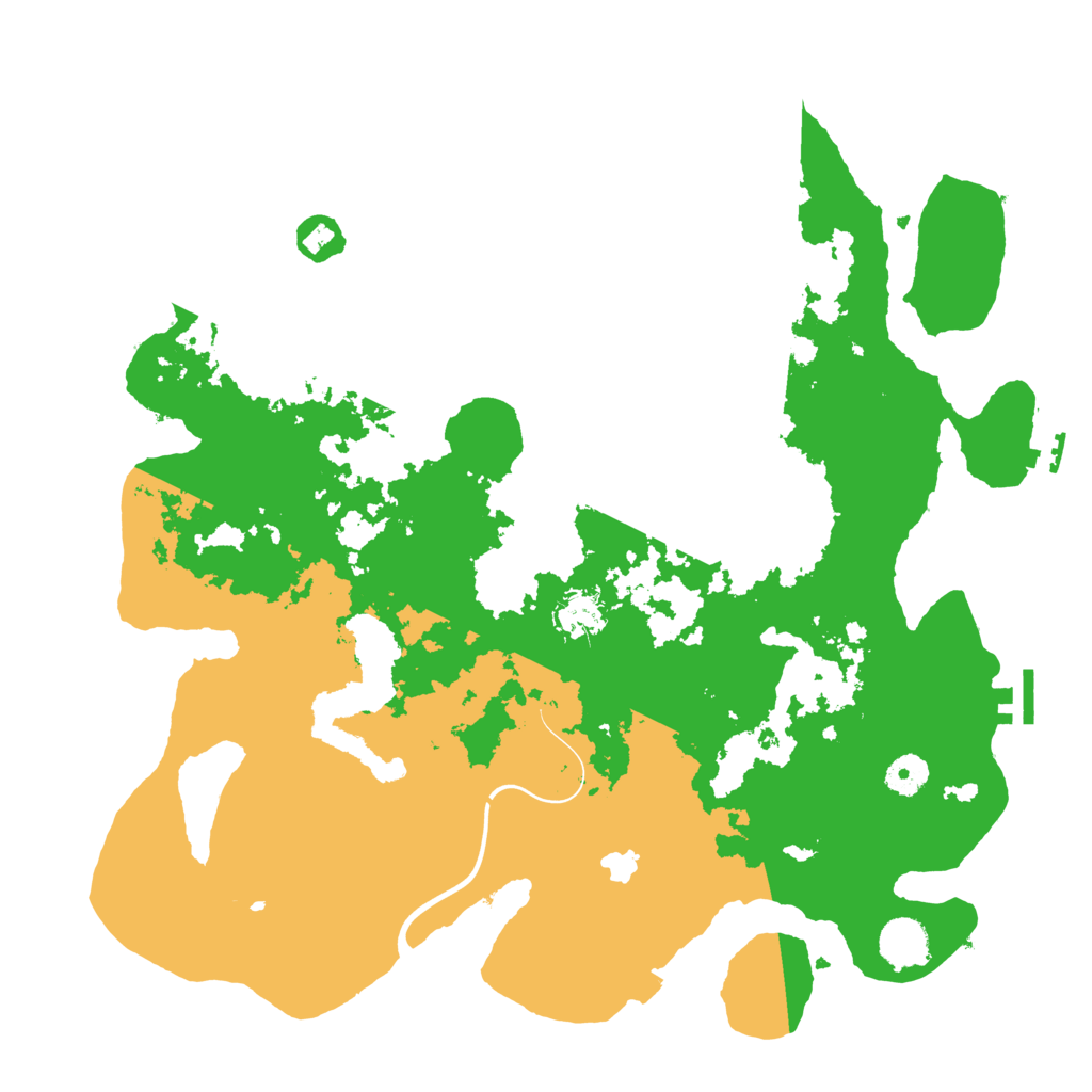 Biome Rust Map: Procedural Map, Size: 4000, Seed: 149096142